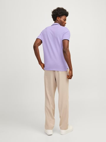 JACK & JONES Shirt 'Paulos' in Purple