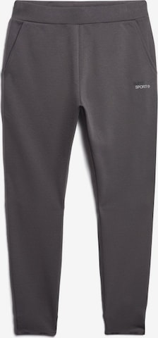 Superdry Regular Workout Pants in Grey: front