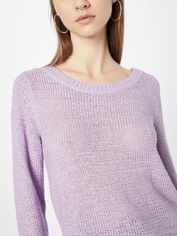 ONLY Sweater 'Geena' in Purple
