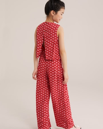 Ensemble WE Fashion en rouge