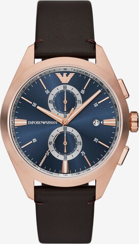 Emporio Armani Analog Watch in Black: front