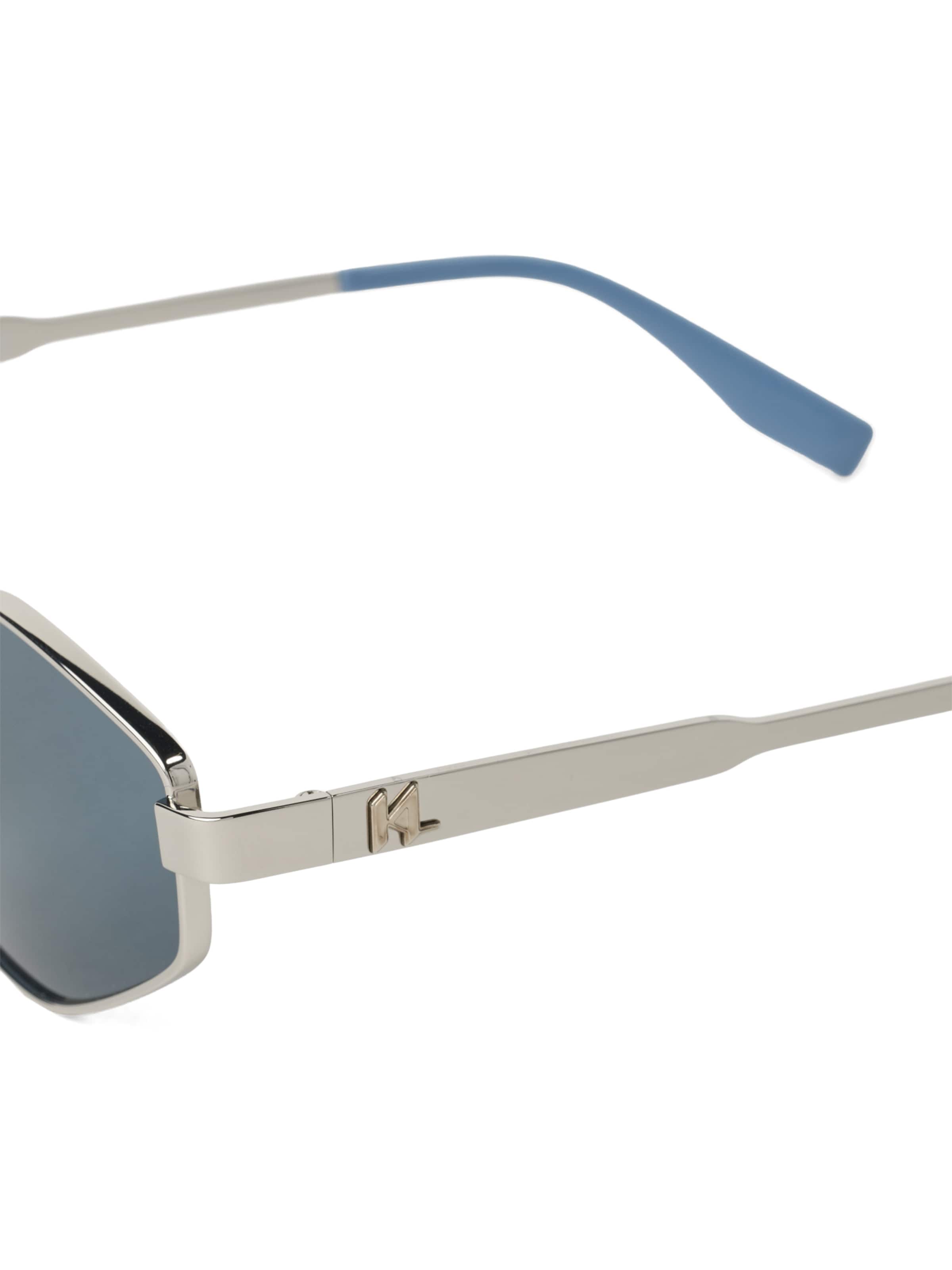 Karl Lagerfeld - Óculos de sol ' MONOGRAM LOGO ' em prata