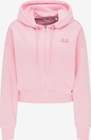 MYMO Sweatjacke in Pink: predná strana