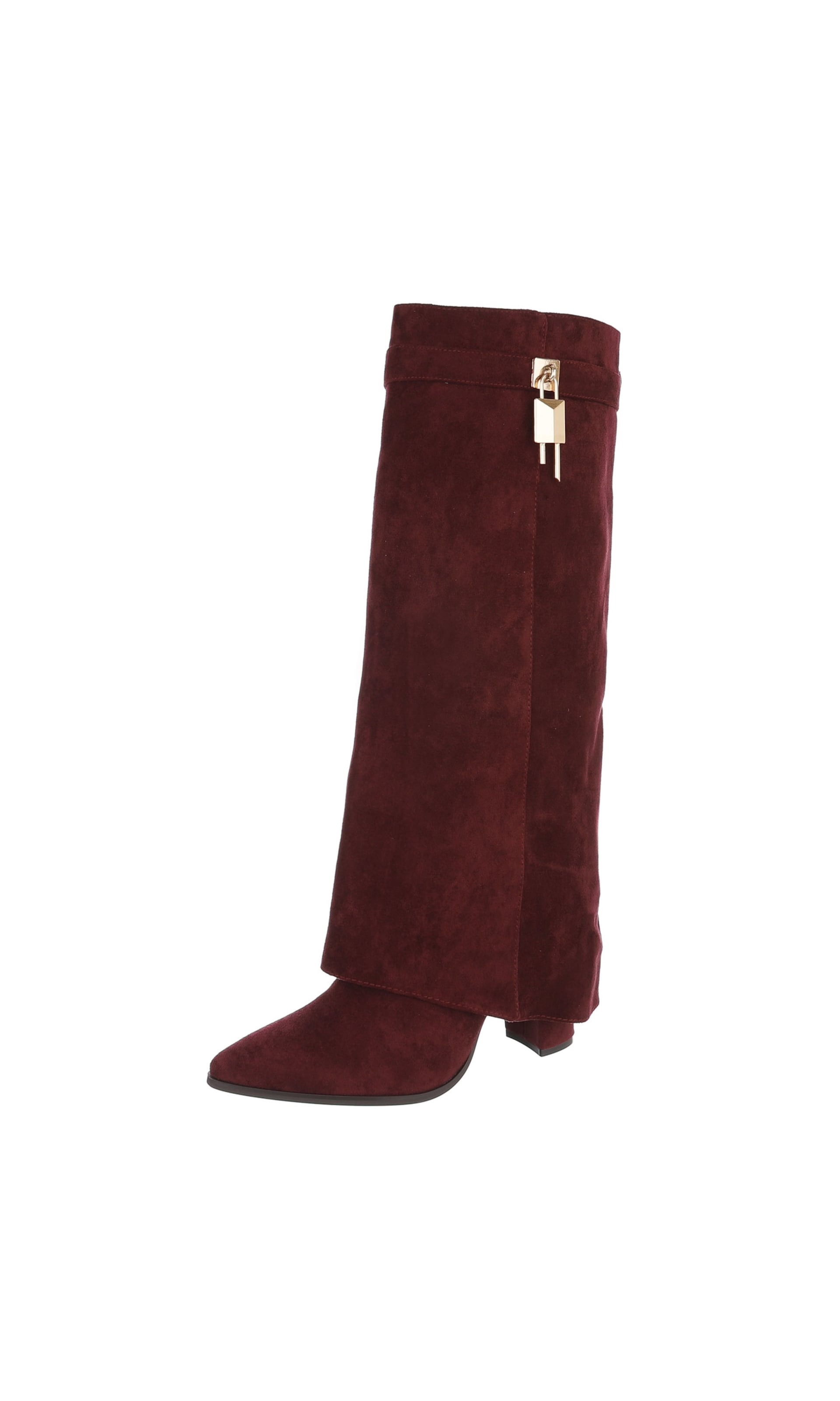 Ital-Design Stiefel in Rot: Vorderseite
