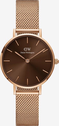 Daniel Wellington Analoguhr in Gold: predná strana