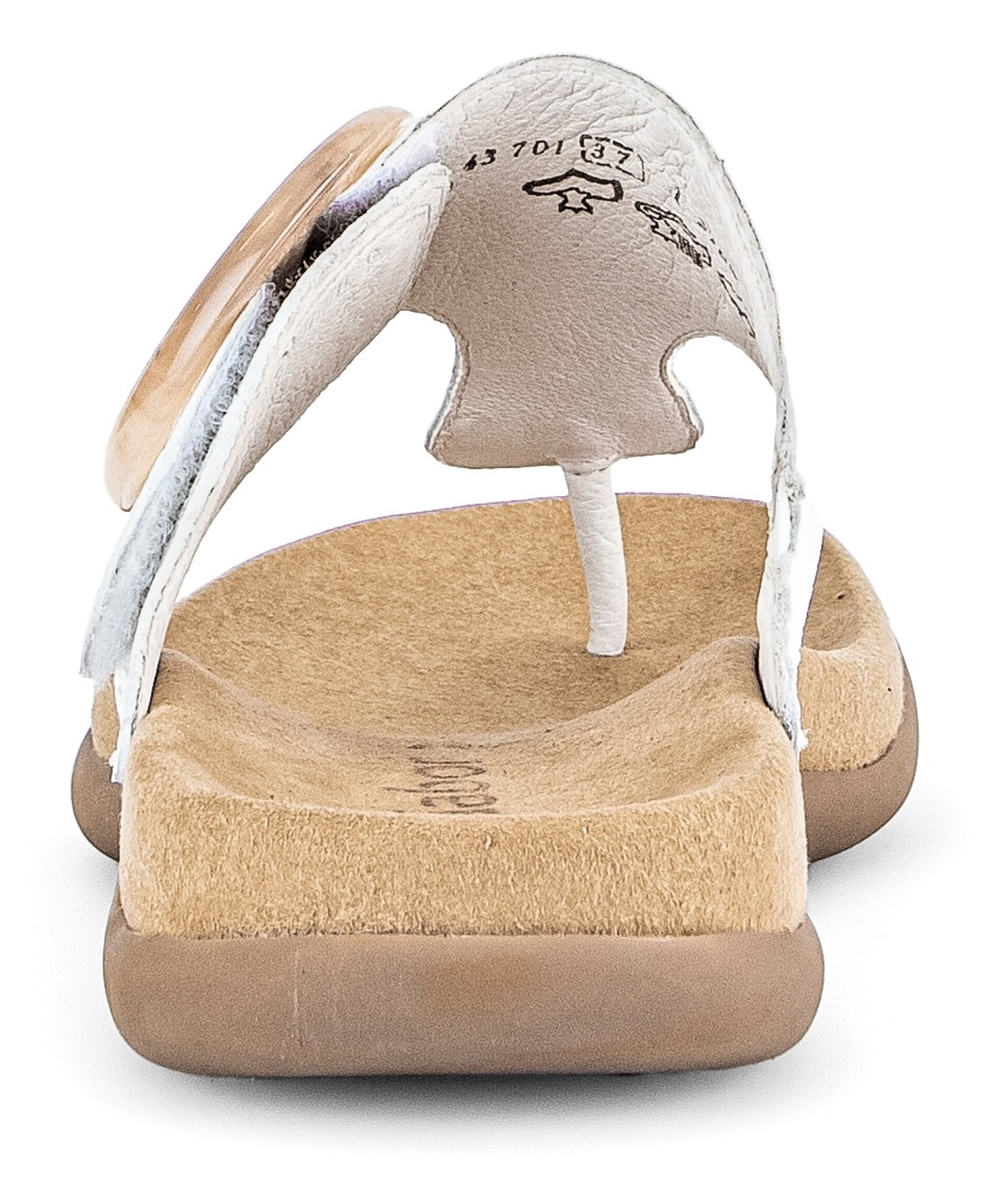 GABOR Zehentrenner 'Dianette'a in Weiß