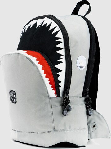 Pick & Pack Rucksack ' Shark Shape M ' in Grau