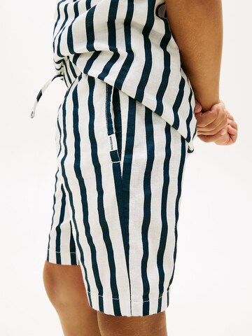 TOMMY HILFIGER Loosefit Broek in Blauw