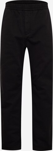 Loosefit Pantalon 'Flint' Carhartt WIP en noir : devant