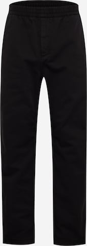 Regular Pantalon 'Flint' Carhartt WIP en noir : devant