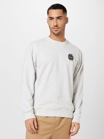 Abercrombie & Fitch - Sudadera en gris: frente