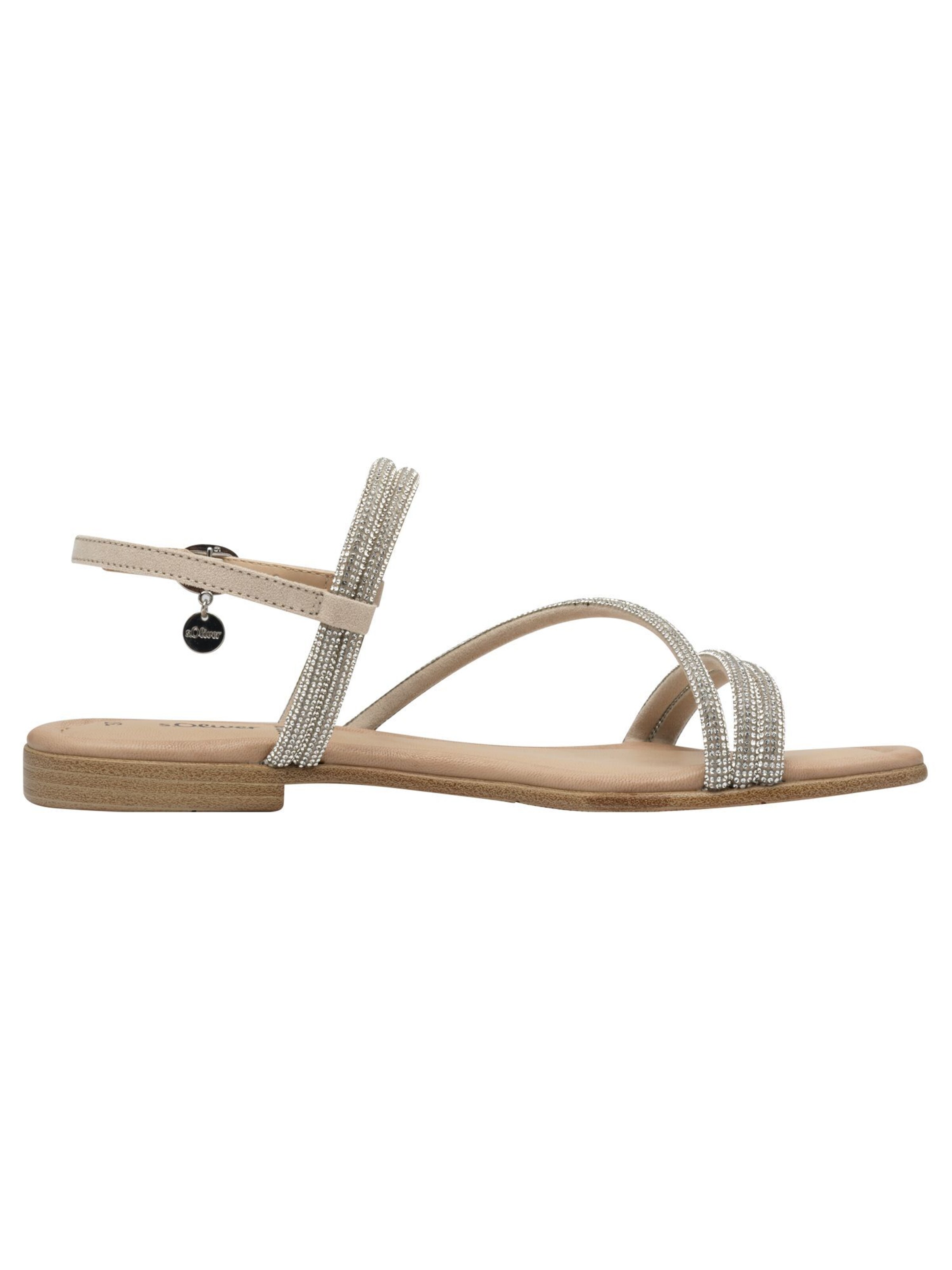 s.Oliver Sandale in Silber