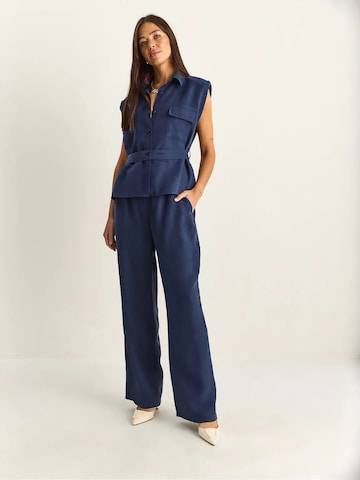 Bianco Lucci Pantsuit in Blue