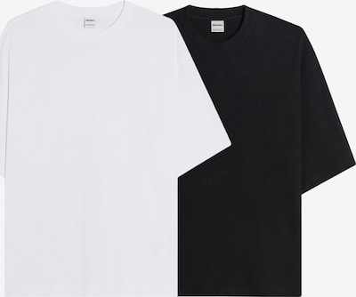 Bershka Paita värissä musta / valkoinen, Tuotenäkymä