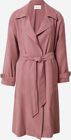 ABOUT YOU Between-Seasons Coat 'Vicky' in Pink: front