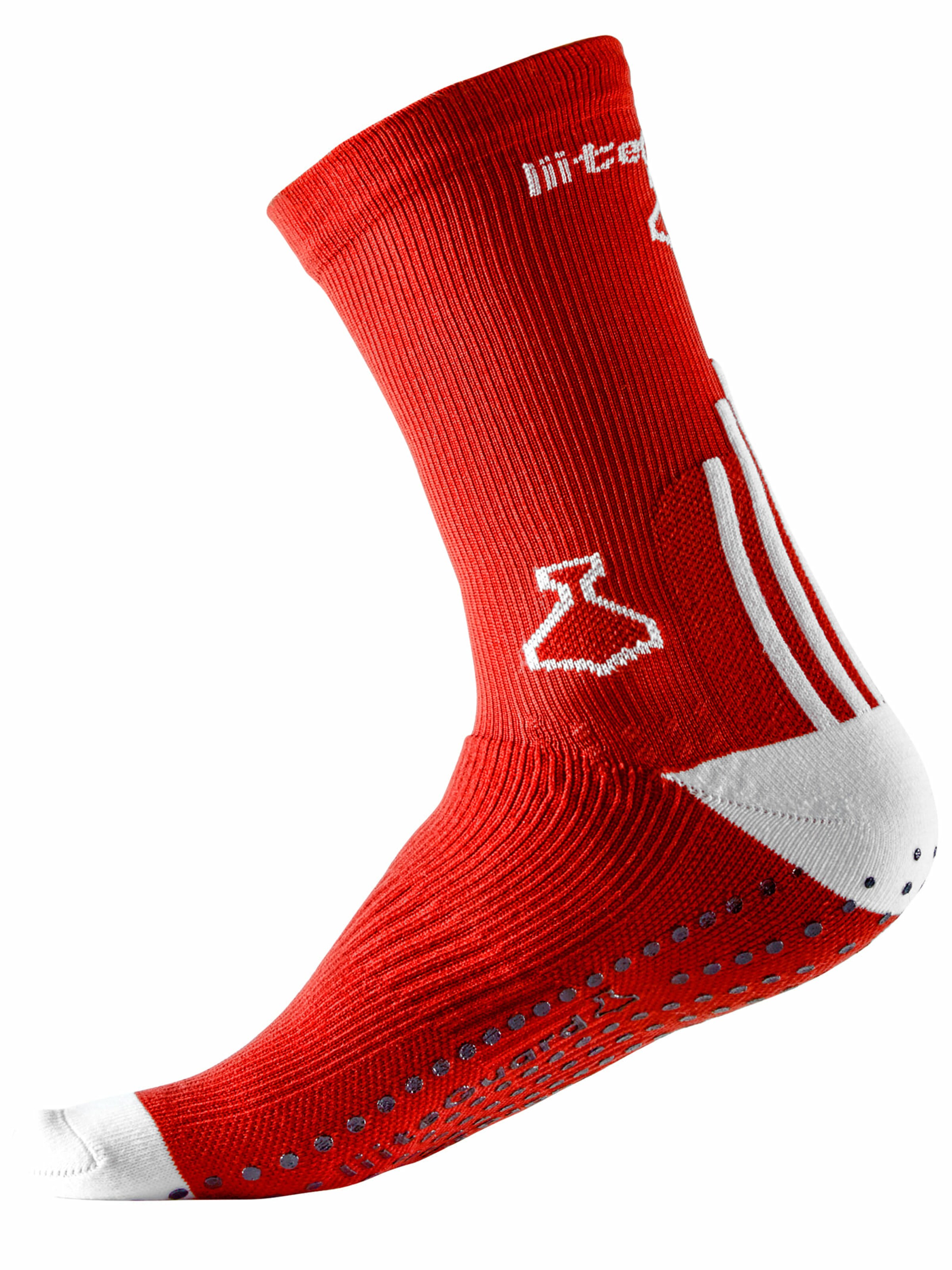 Chaussettes de sport 'Pro-Tech' liiteGuard en rouge : devant