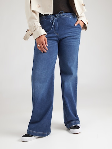 Persona by Marina Rinaldi Wide leg Τζιν 'BOEMIA' σε μπλε: μπροστά