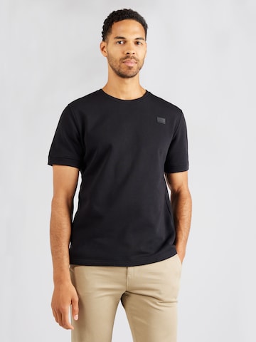 Tricou de la ALPHA INDUSTRIES pe negru: față