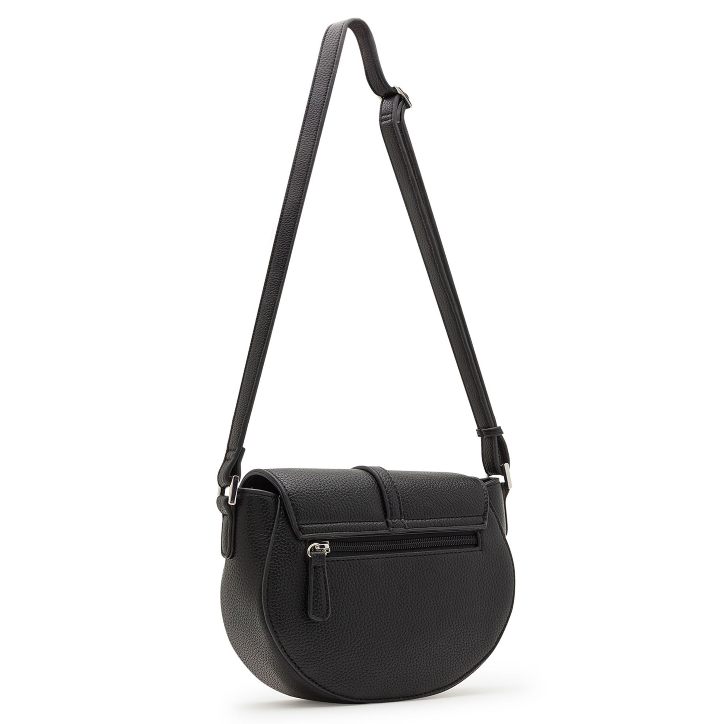 Sac à bandoulière 'Nanda' L.CREDI en noir