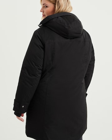 WE Fashion Демисезонная куртка в Черный