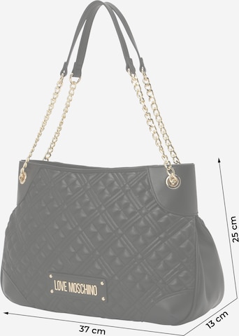 Love Moschino Nakupovalna torba | črna barva