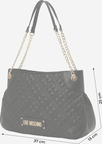 Shopper di Love Moschino in nero