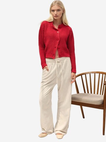 Hiccup Gebreid vest in Rood