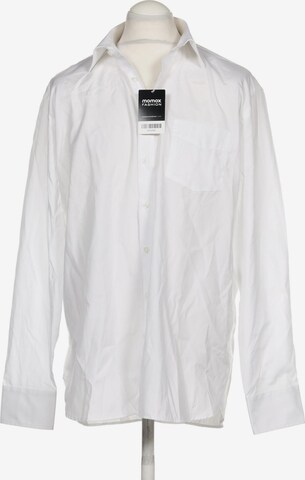 bugatti Button Up Shirt in XL in White: front