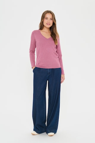 SAINT TROPEZ Pullover in Pink