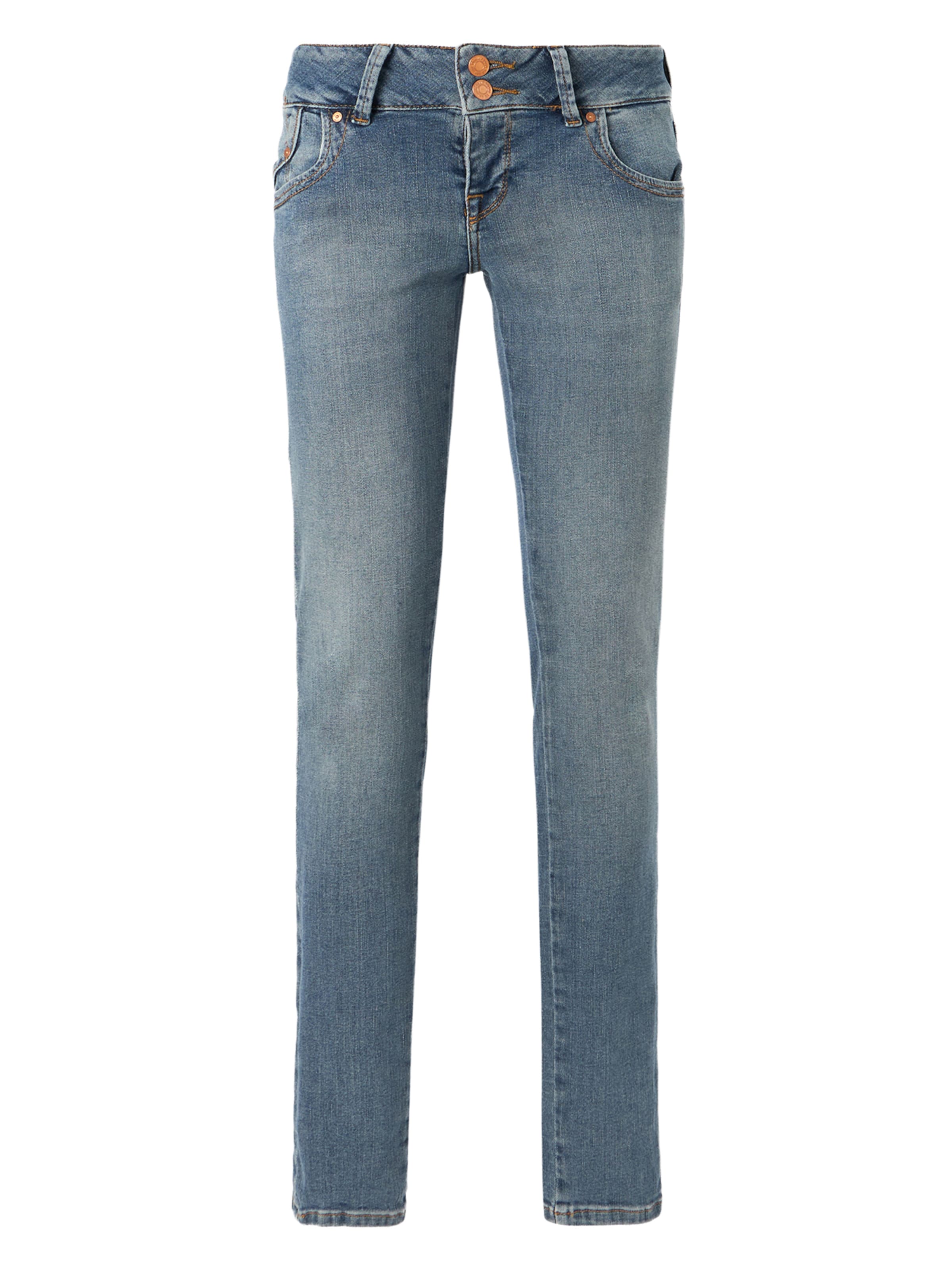 LTB Skinny Jeans 'Molly' in Blue: front