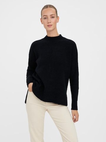 VERO MODA Sweater 'LEFILE' in Black: front