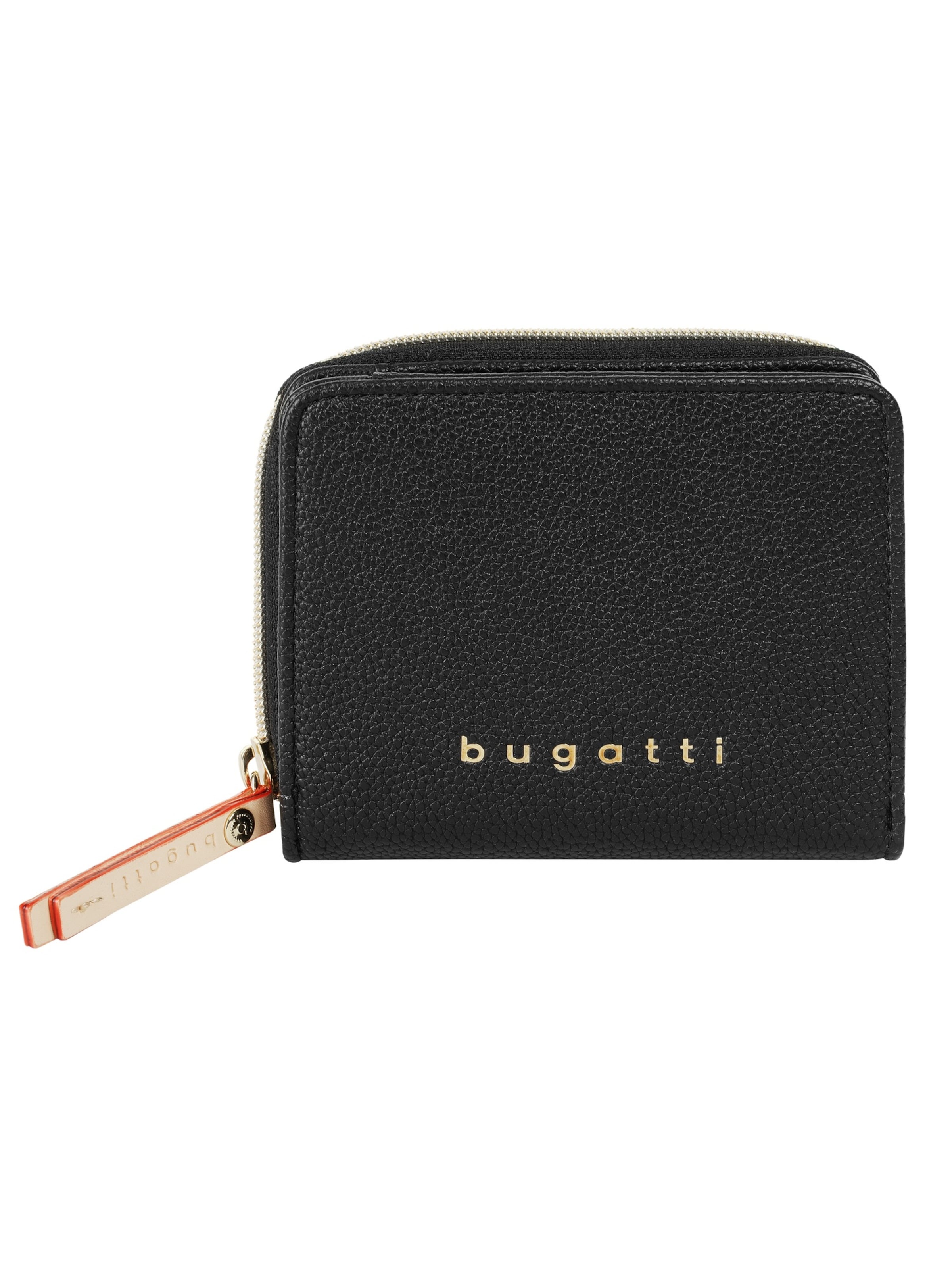 bugatti Wallet 'BUGATTI Geldbörse' in Black: front