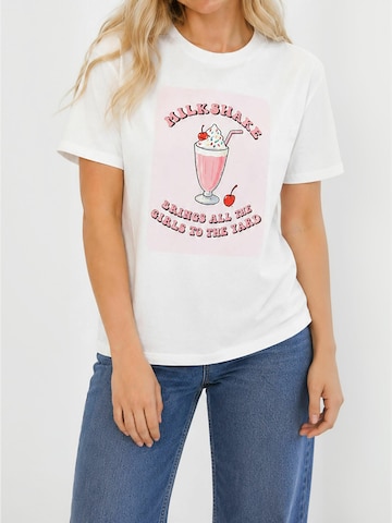 Top ' Beatricecras ' di Crās in bianco