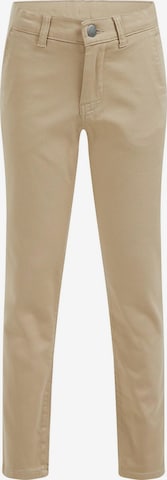 WE Fashion Trousers in Beige: front