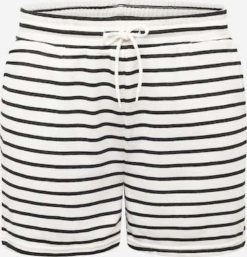 PIECES Curve Loosefit Shorts 'PCCHILLI' in Weiß: predná strana