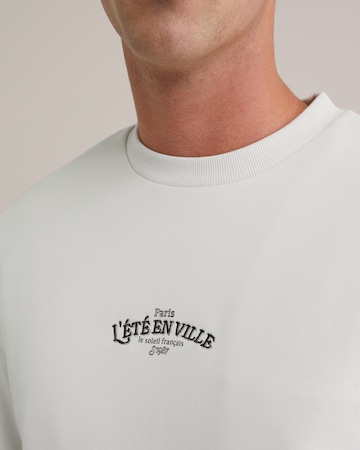 Sweat-shirt WE Fashion en beige