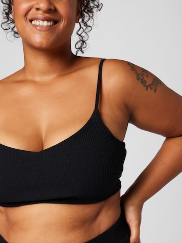 A LOT LESS Bralette Top 'Nela' in Black