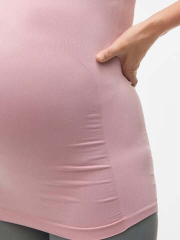 MAMALICIOUS Topp 'MLHEAL' i rosa