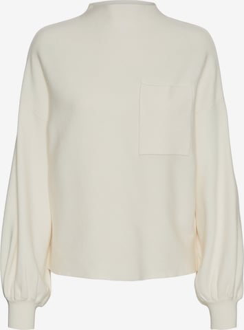 VERO MODA - Pullover 'Nancy' em branco: frente