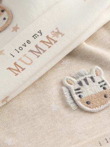 Next - Gorra 'I Love My Mummy/Daddy' en beige