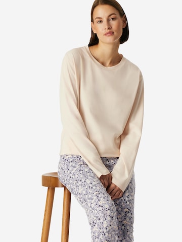 Chemise de nuit 'Mix & Relax' SCHIESSER en beige