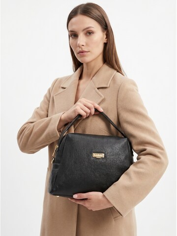 Borsa a mano 'Borsa a mano donna pelle 100% Baldinini Trend Lucca con tracolla' di Baldinini Trend in nero