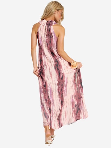 Qu Style - Vestido 'Maxi' em rosa