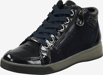 ARA High-Top Sneakers in Black: front