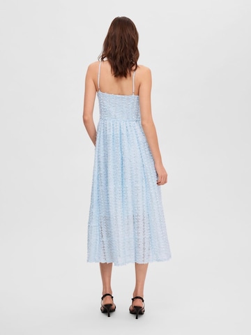 Robe de cocktail SELECTED FEMME en bleu