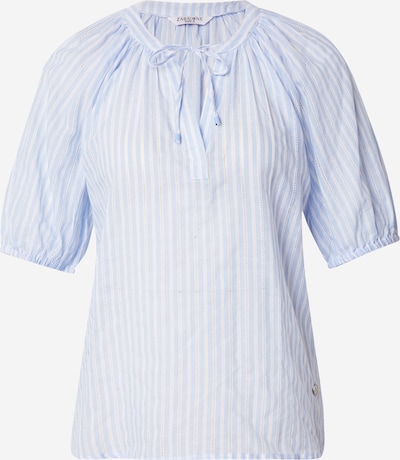 ZABAIONE Bluse 'El44vi' in hellblau / naturweiß, Produktansicht