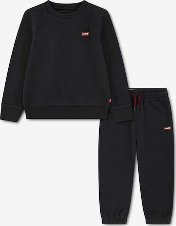 Levi's Kids Sweatsuit in Black: front