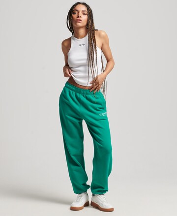 Superdry Tapered Pants in Green