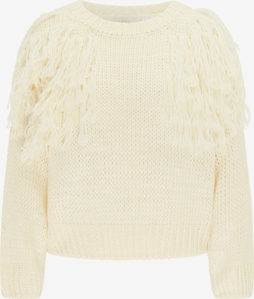 usha FESTIVAL Sweater in White: front