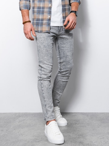 Ombre Skinny Jeans 'P1062' in Grey